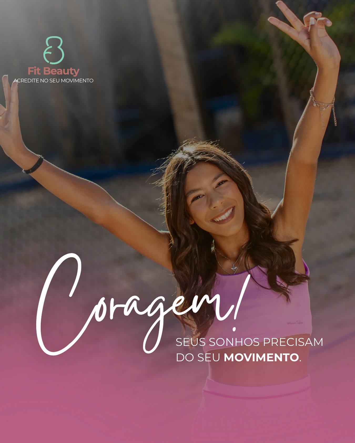 Acredite na sua força, mova-se com coragem e vá atrás dos seus sonhos! 💪🏼✨
#FitBeauty #Coragem #MovimentoQueInspira #VidaAtiva